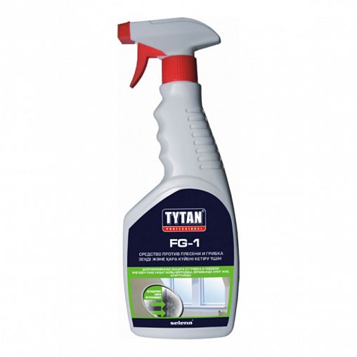 Средство от плесени и грибка Tytan Professional FG-1 16113, спрей, 500 мл фото Средство от плесени и грибка Tytan Professional FG-1 16113, спрей, 500 мл фото