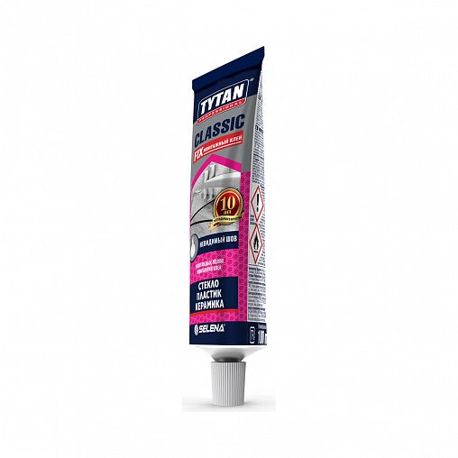 Клей монтажный Tytan Professional Classic Fix, 100 мл, прозрачный, в ...