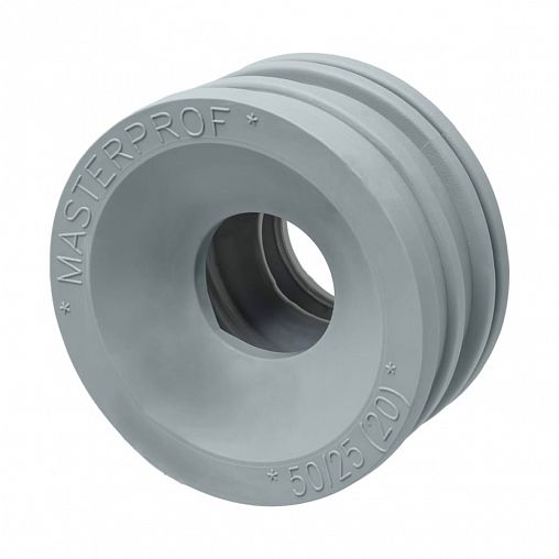 Манжета для канализации MPF, ТЭП, d 50 x 25 мм, серая фото