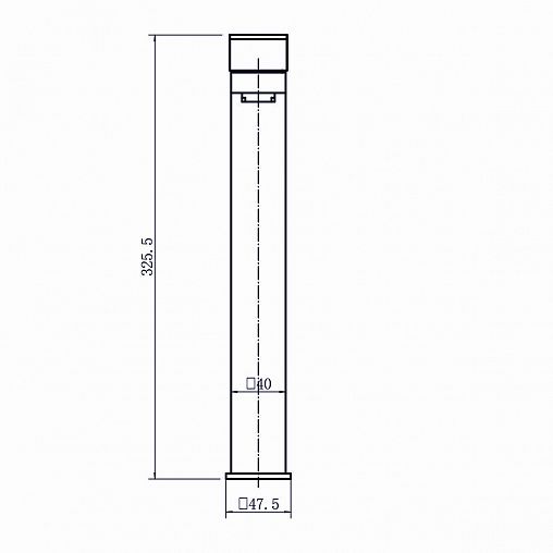 Смеситель для раковины с коротким изливом Fashun A51217, сатин фото