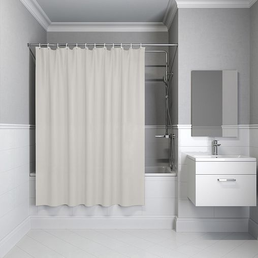 Штора для ванной IDDIS BS02P18i11, 200 x 180 см, полиэстер фото