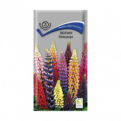 Семена цветов Люпин Фейерверк Поиск, 1 г фото