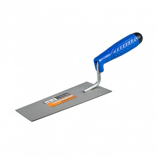 Кельма Шабашка Трапеция, нержавеющая сталь, пластиковая ручка, 180 мм фото
