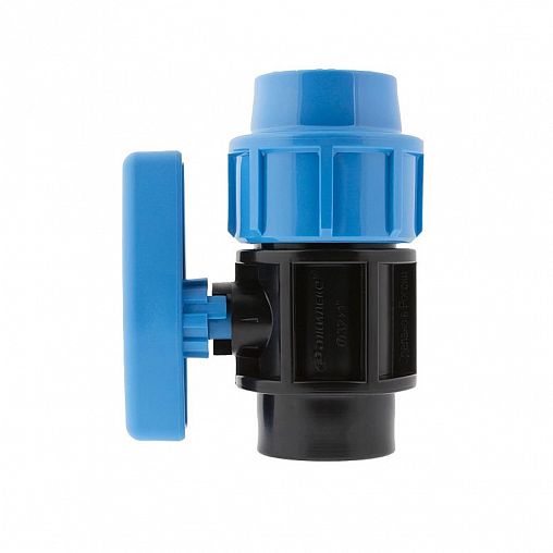 Кран шаровой для труб ПНД Джилекс, 32 x 1" М фото