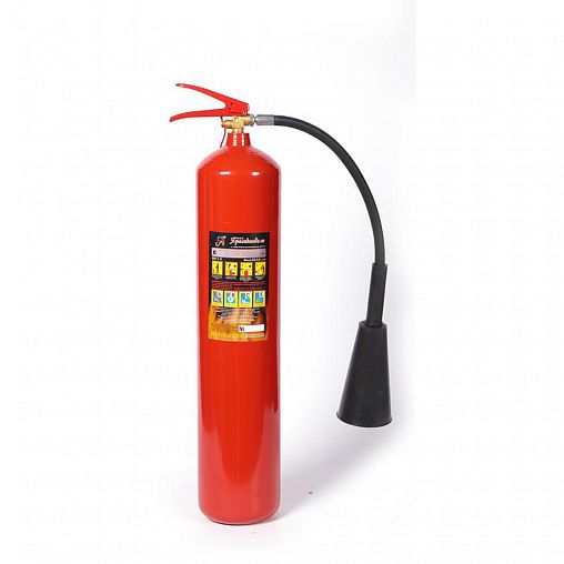 Огнетушитель углекислотный Ярпожинвест ОУ-5(з) BCE фото