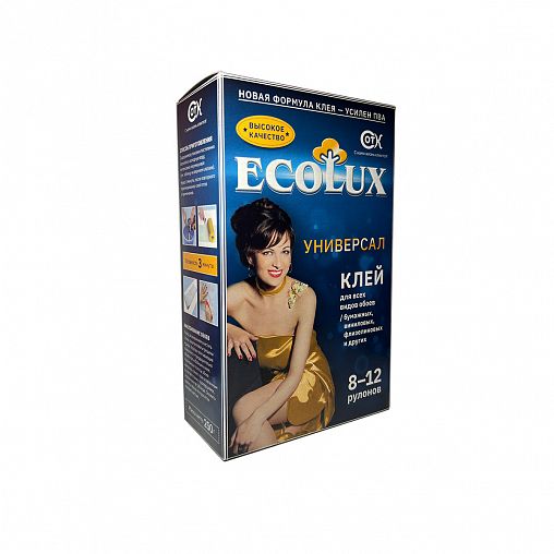 Универсальный клей для обоев Ecolux Универсал, 250 г фото