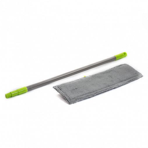 Швабра для пола Doм-Doм, насадка из микрофибры, с рукояткой 67 - 120 см фото