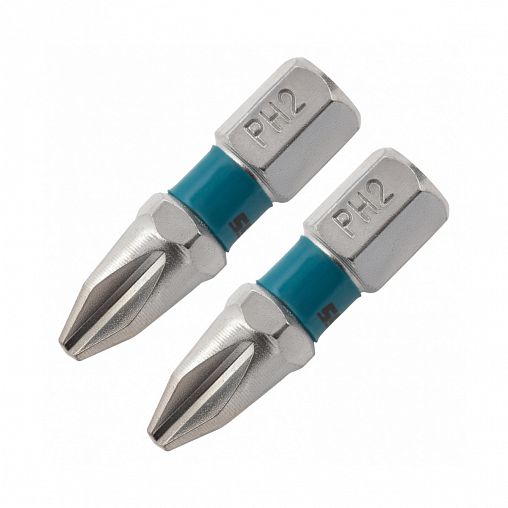 Биты Gross, PH2, 25 мм, 2 шт фото