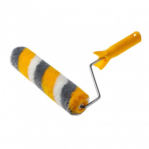 Валик полиакриловый для эмалей Акор Эксперт, D55 x 240 мм, ворс 12 мм, бюгель 6 мм фото