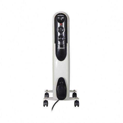 Масляный обогреватель Eurolux ОМПТ-EU-9Н, 9 секций, 2000 Вт фото