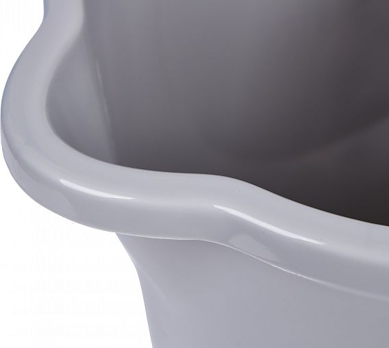 Ведро Моп с отжимом Spin&Clean Vogue, 12 л, серебро фото