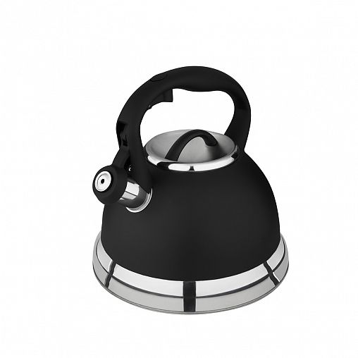 Чайник со свистком Mallony Classico Style, нержавеющая сталь, 3,5 л фото