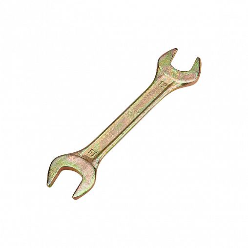 Ключ рожковый Rexant, 12 x 13 мм, желтый цинк фото