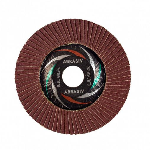 Круг лепестковый торцевой Луга - Абразив КЛТ1 P 100 (№16) 125 x 22 мм фото