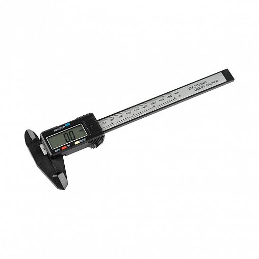 Штангенциркуль электронный Park, пластиковый, с глубиномером, цена деления 0,1 мм, 150 мм фото