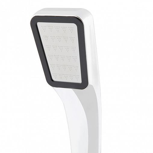 Лейка для душа Рыжий кот SHM, 1 режим, белая фото