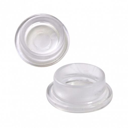 Амортизаторы (демпферы) Мультидом Эконом, прозрачные, 2 шт фото