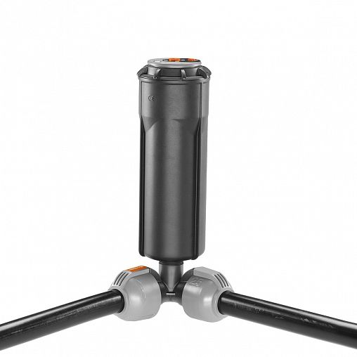 Соединитель L-образный Gardena, изменение направления подачи, 3/4", наружная резьба, 25 мм фото