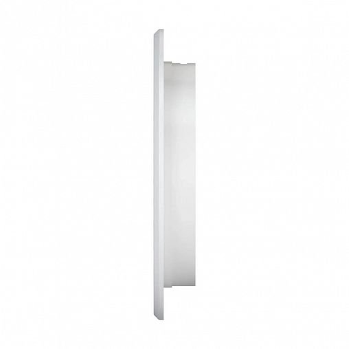 Решетка вентиляционная Auramax A12RK, пластиковая, с фланцем D 125 мм, D 161 мм фото