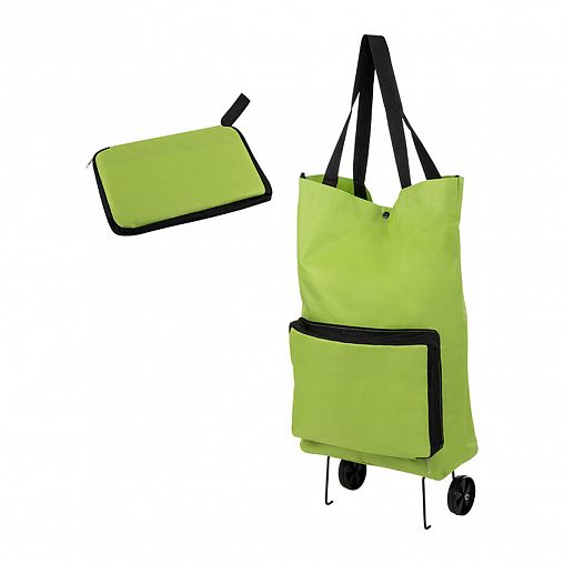 Сумка-тележка хозяйственная Рыжий кот Лайм, 10 кг фото