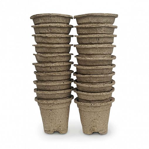 Торфяные горшочки ГазонCity, с улучшенным дном, 105 x 100 мм, 20 шт фото