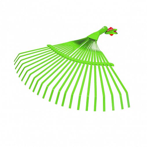 Грабли веерные усиленные Feona, металлические, 22 зуба, 390 мм фото