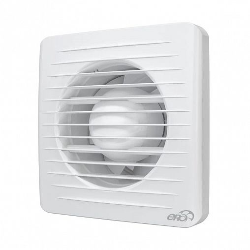Вентилятор осевой вытяжной Era 4C ET, c обратным клапаном, с антимоскитной сеткой, D 100, 14 Вт фото