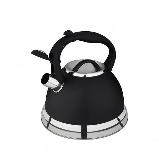 Чайник со свистком Mallony Classico Style, нержавеющая сталь, 3,5 л фото