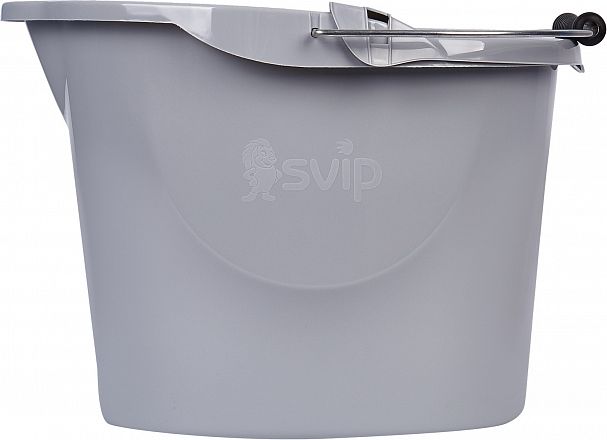Ведро Моп с отжимом Spin&Clean Vogue, 12 л, серебро фото