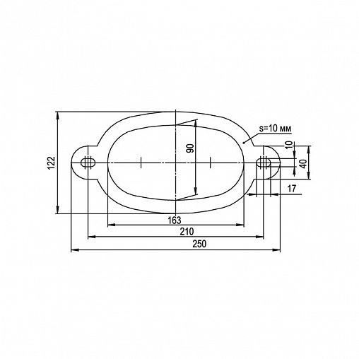 Прокладка между бачком и унитазом фигурная Инкоэр И-Вфпс Р фото