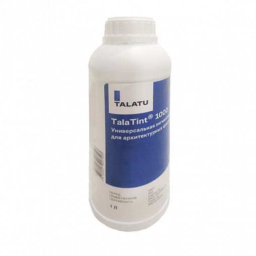 Колеровочная паста Talatu Colorant TalaTint 1000, TT Black, 1 л фото Колеровочная паста Talatu Colorant TalaTint 1000, TT Black, 1 л фото