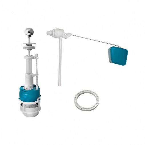 Арматура водосливная Инкоэр И-СБа-Бм-А-В Р, шток (хром), боковой подвод (коромысло) фото