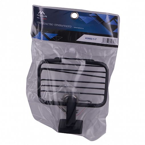 Мыльница настенная Fashun A2602-1-7, черная фото