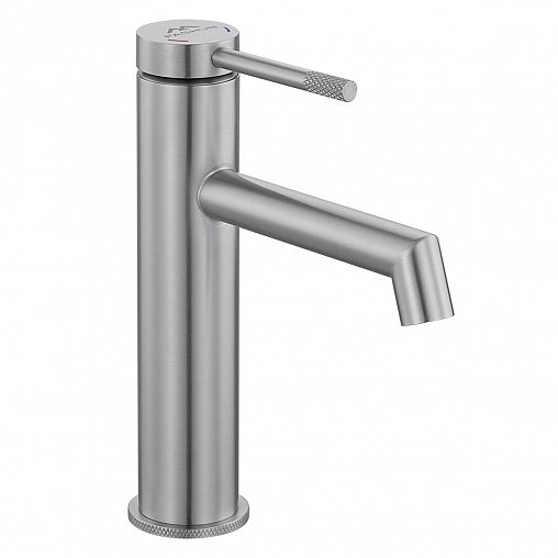 Смеситель для раковины с коротким изливом Fashun A51233, сатин фото