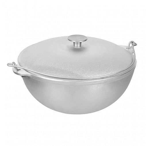 Казан алюминиевый Boyscout 61360, литой, с крышкой, 6 л фото