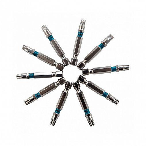 Биты Gross, Torx 30, 50 мм, 10 шт фото