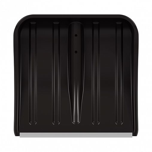 Лопата для уборки снега без черенка Альтернатива Классика, блоксополимер, 375 x 375 мм фото