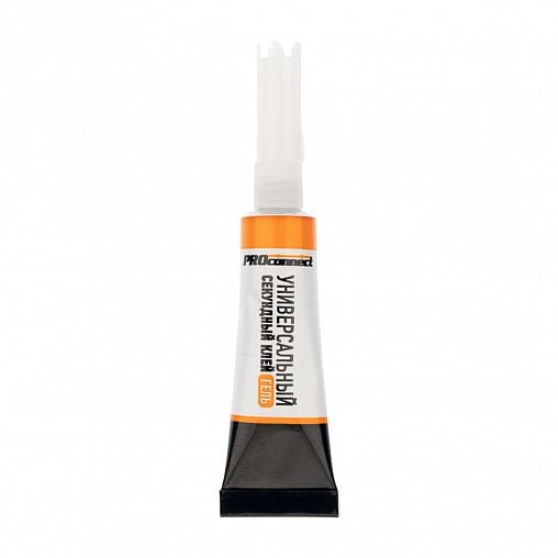 Клей секундный универсальный PROconnect, гель, 3 г фото