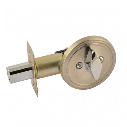 Замок врезной Нора-М D5, фиксатор, матовый никель фото