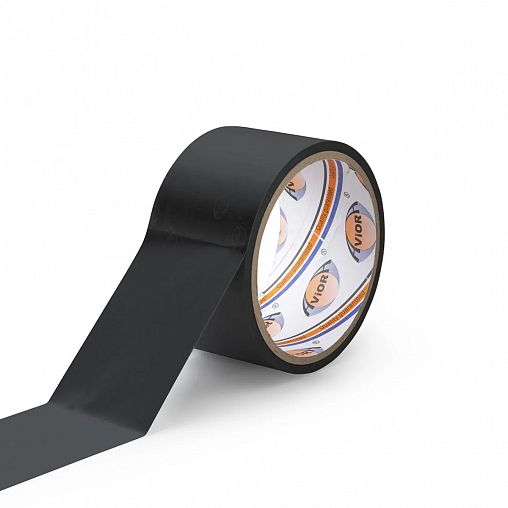 Лента клейкая для герметизации Aviora, 48 мм x 10 м, черная фото