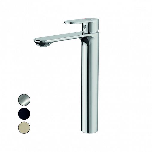 Смеситель для раковины с коротким изливом Fashun A5185, хром фото