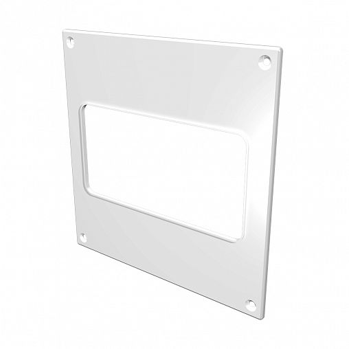 Торцевая накладка Era 612НПП, для воздуховода НПП, пластик, 150 x 150 мм фото