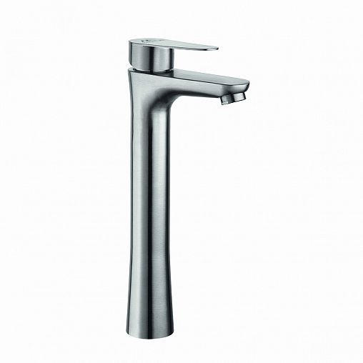 Смеситель для раковины с коротким изливом Fashun A51215, сатин фото