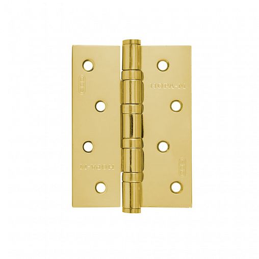 Петля накладная универсальная Нора-М 4"-4ВВ FHP-STD РВ, 100 x 70 x 2,5 мм, золото фото