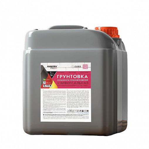 Грунтовка глубокого проникновения Farbitex Profi, 3 кг фото