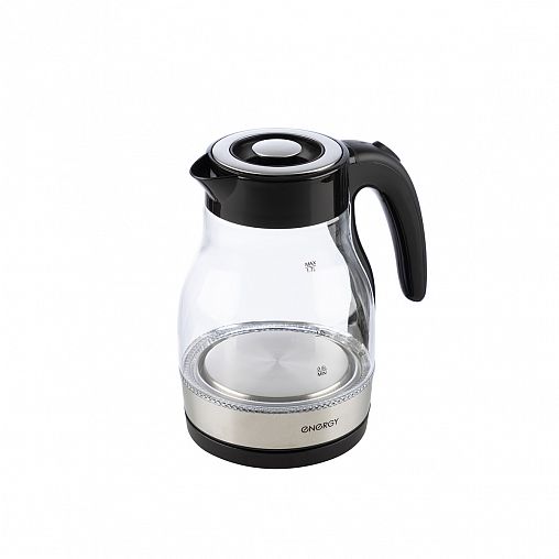Стеклянный чайник электрический Energy E-203, 1,7 л фото