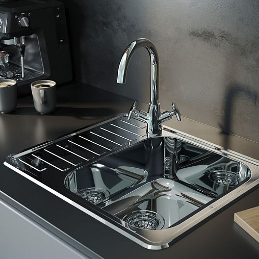 Смеситель для кухни IDDIS Acros, хром фото