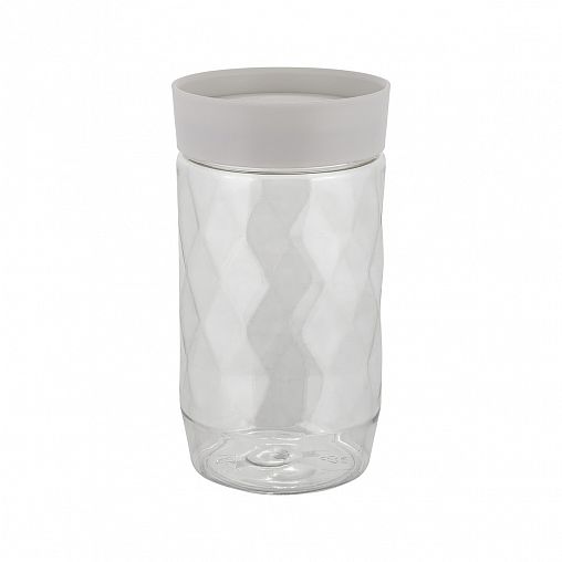 Банка для сыпучих продуктов Plast Team Stockholm, 1 л, пепельный жемчуг фото