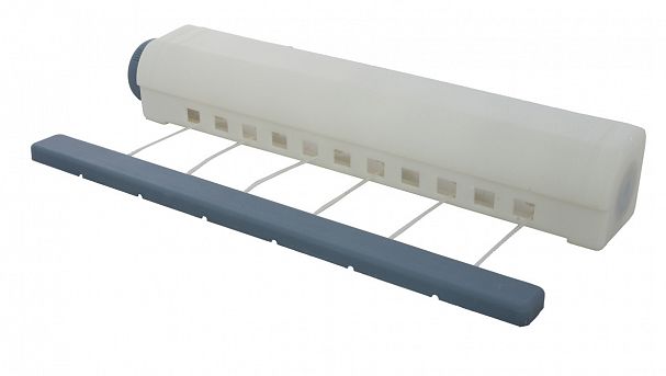 Сушилка для белья настенная выдвижная Мультидом JH87-66, 6 линий фото