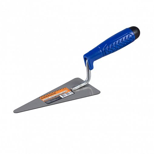 Кельма Шабашка Треугольник, нержавеющая сталь, пластиковая ручка, 160 мм фото